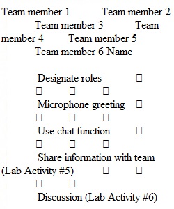 Lab 1 - WebEx Meeting